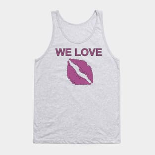 We Love Kiss Tank Top